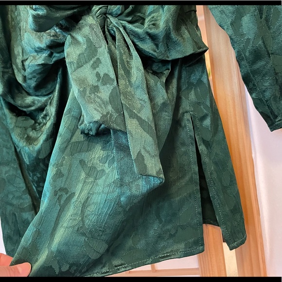 Zara Tie-Waist Blouse - Picture 6 of 9